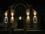The Baptist Chapel at night