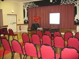 Kilpeck Hall in theatre mode.