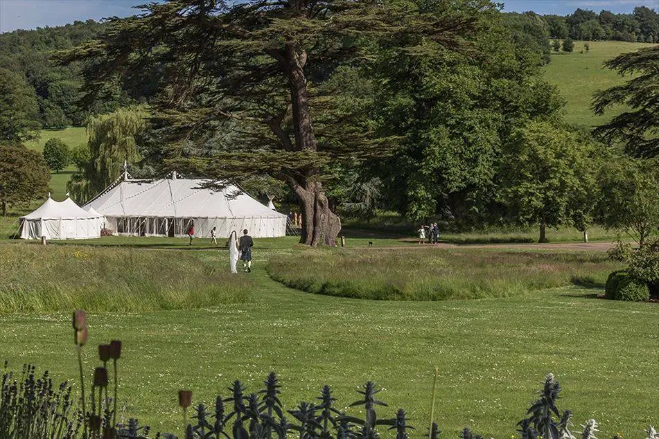 Stunning views from West Dean Gardens