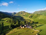 Aerial Picture of Hause Hall, Cruik Barn & The Stables