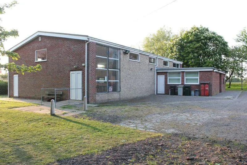 Hall from the car park