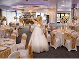 Bride in the ballroom
