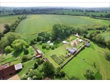 Overview of Talton Lodge and Barn