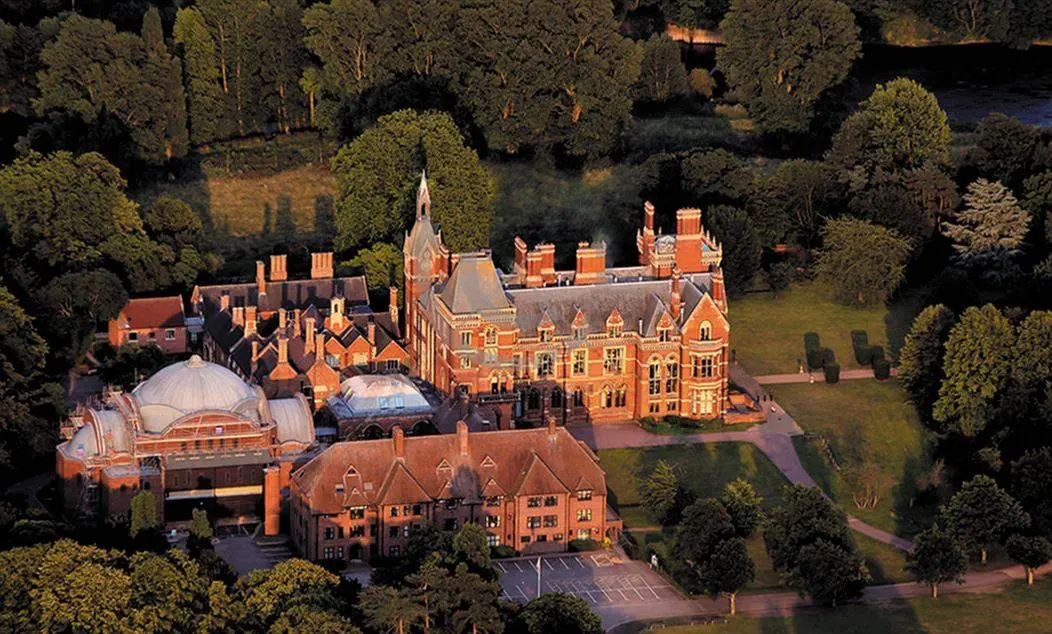 Aerial view of the Hall