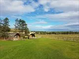 Barnside ensuite Wigwam Cabins