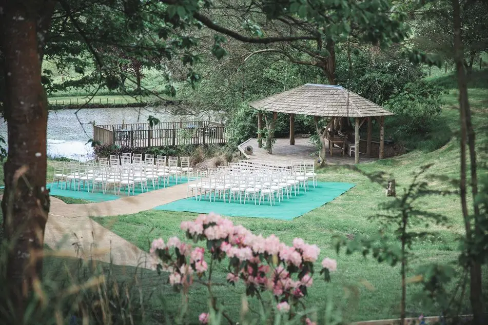 Gazebo and Lake