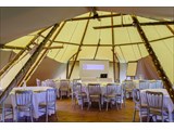 Tipi meeting space