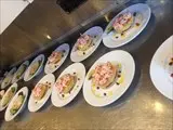 Smoked Salmon, Prawns & Avocado Tower