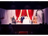 Asian wedding on stage at Marine Hall, Fleetwood