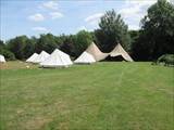 Giant Hats  & Bell Tent Village