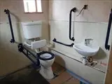 Wheelchair accessible WC
