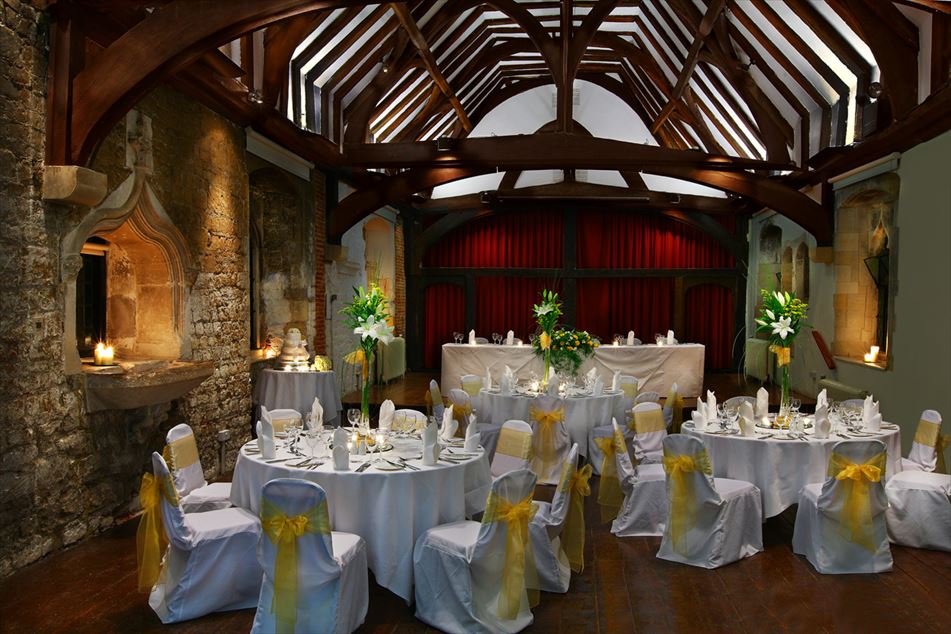 Vicars' Hall - wedding reception