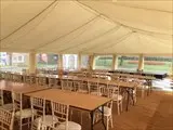 Marquee on The Castle lawn