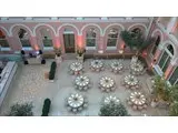 Courtyard Wedding dinner dance