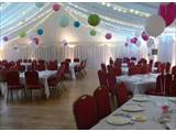 Hall dressed with Marquee Lining for Charity Event