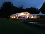 Marquee at night