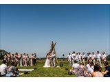 Ceremony with field view