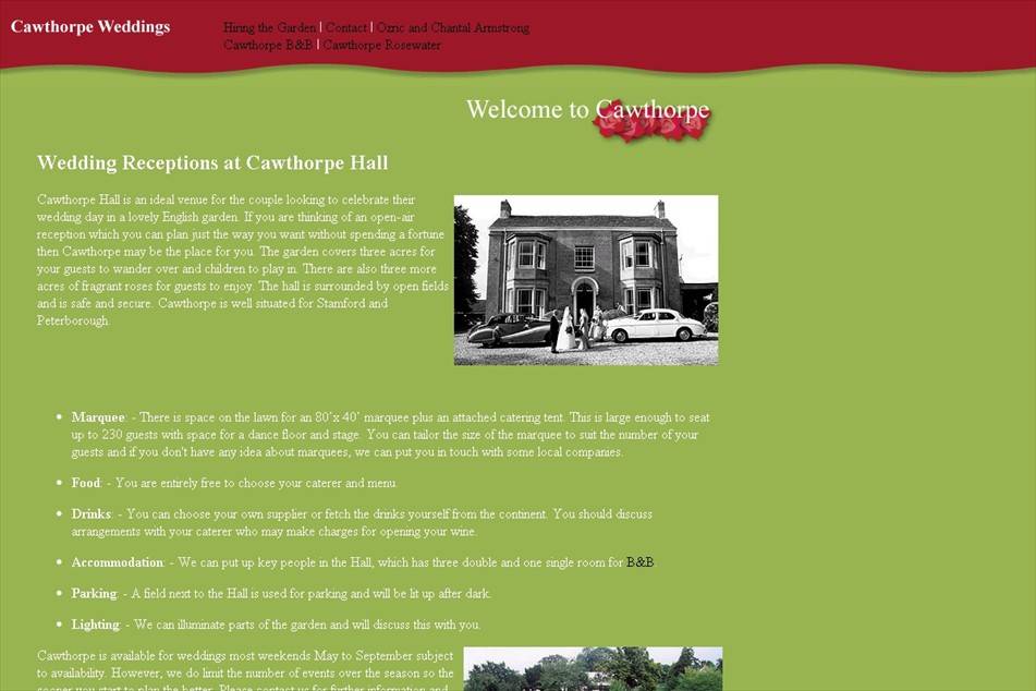 Cawthorpe Hall