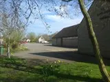 View looking across car park