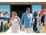 Couple at the Tractor Barn