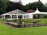 Marquee in grounds