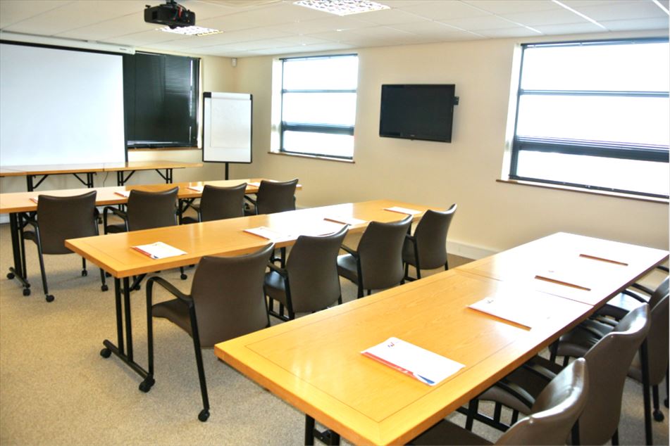 Blackpool Room A - Classroom Configuration