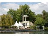 Temple Island with Marquee