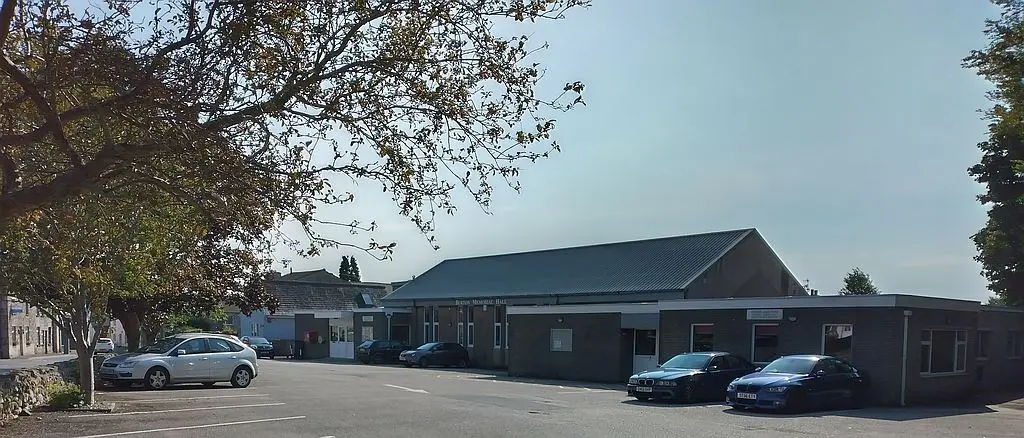 Burton Memorial Hall and car park