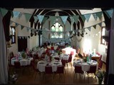 Decorated for wedding or party
