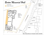 Floor plan of Burton Memorial Hall