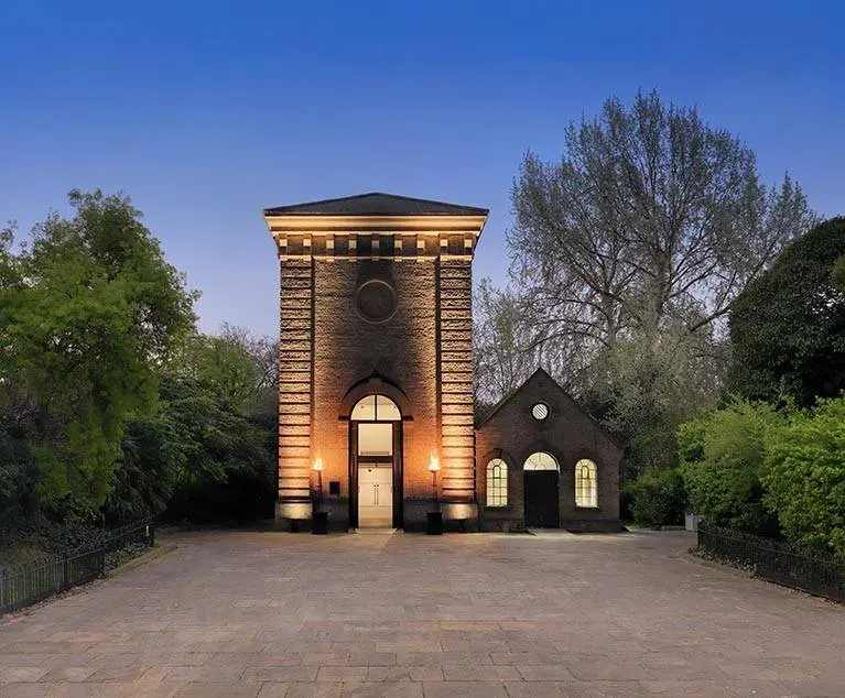 Pump House - Front View