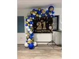 21 balloon banner