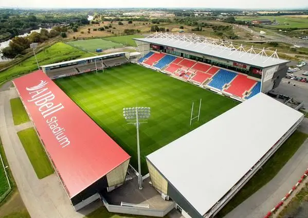 AJ Bell Stadium Aerial Image