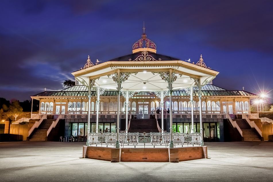 The Bandstand and Conservatory