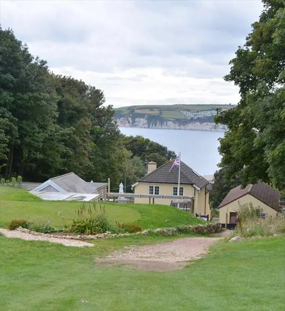 Club House from the course