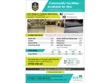 Community Facilities For Hire