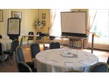 Primrose Room set for a conference 