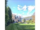 Hafton castle by the loch