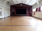 Austin Hall stage end