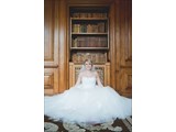 Bride in the library - Wyck Hill House Hotel & Spa