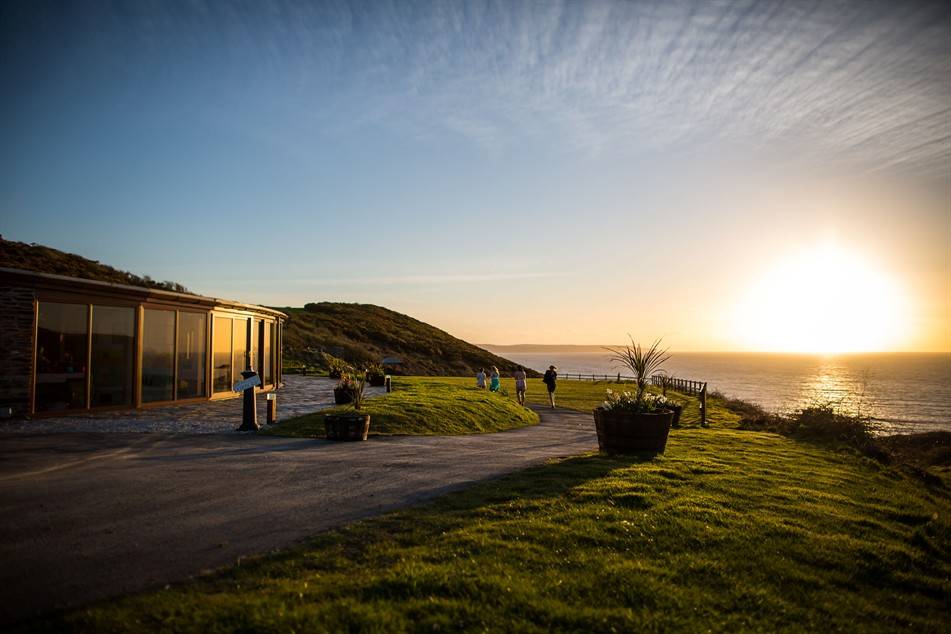Sunset Rooms at Ocean Kave wedding & events venue North Devon