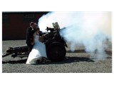 Wedding gun firing