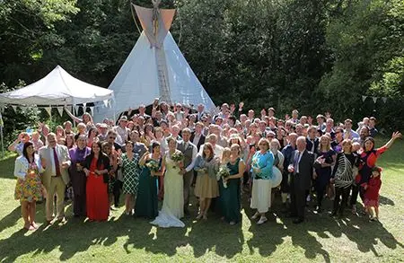 Cornish Tipi Weddings - Marquee Venue