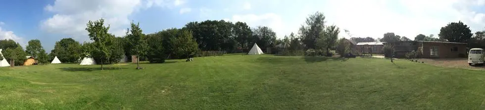 Glamping site