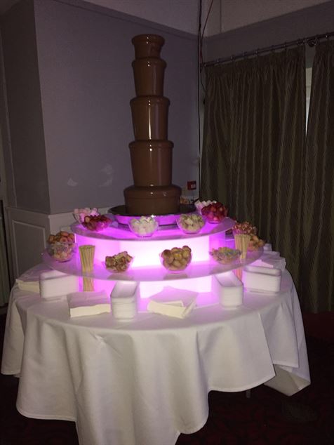A Fountain of Chocolate and Treats 